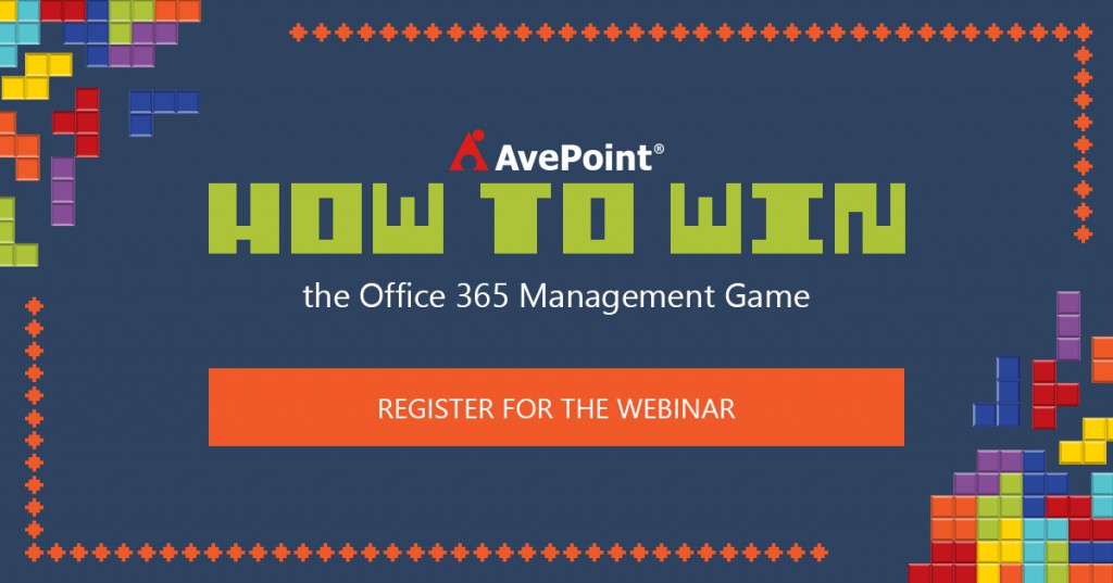 avepoint how to win the office 365 management game