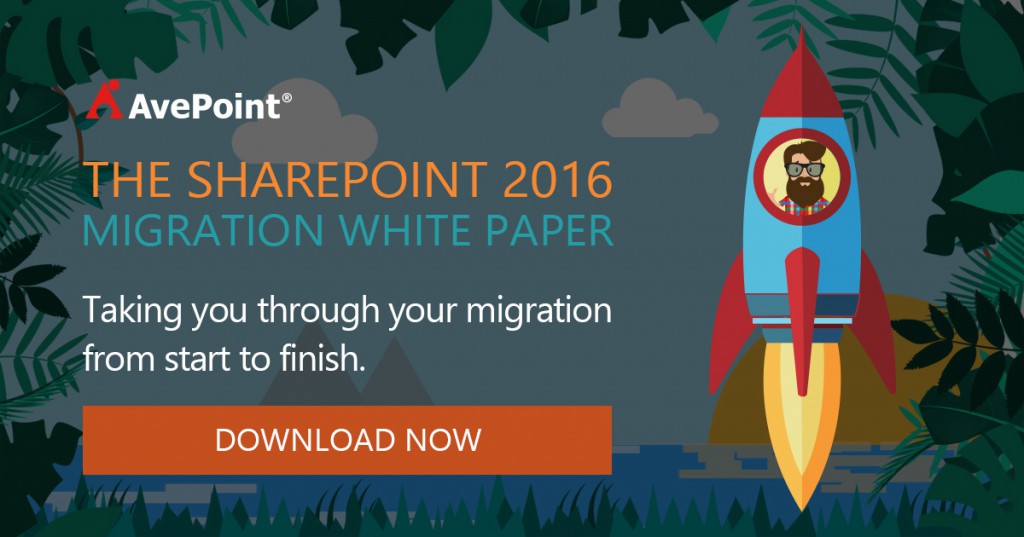 avepoint sharepoint 2016 migration white paper