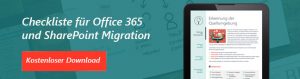Office 365 Migration Checkliste